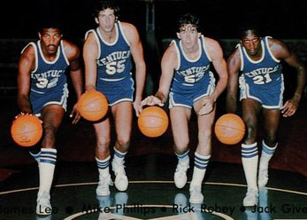 Four 1977-8 Kentucky Starters